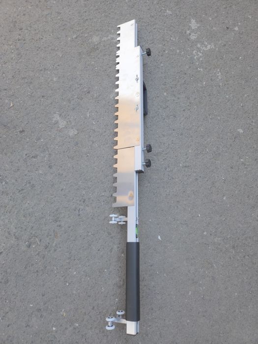 Телескопична рейка  за полагане на лепило/замазка плочки фаянс т