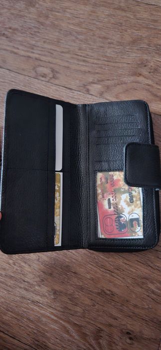 Кошелек  кожаный
