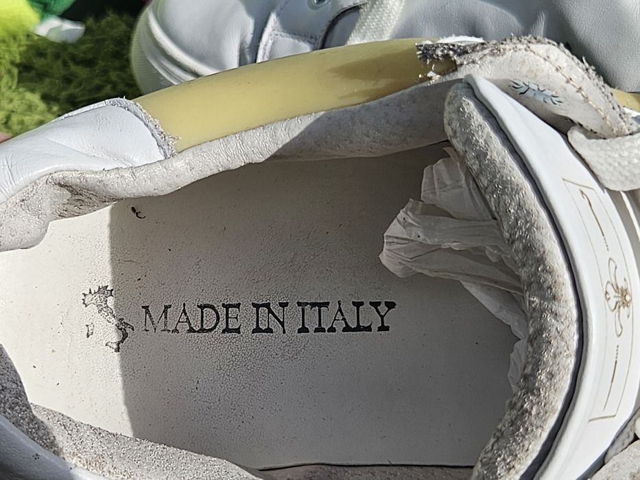 Италиански мъжки кецове от кожа N42