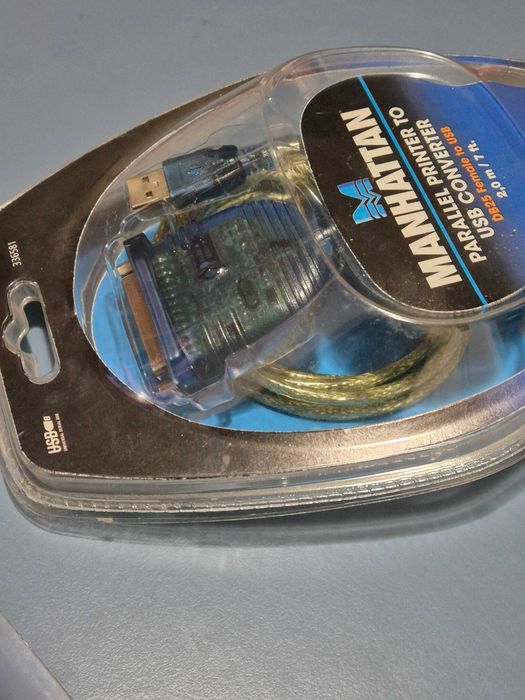 Raritate ! Convertor Manhattan Parallel Printer to USB. Sigilat.