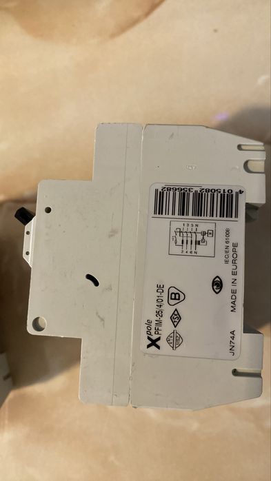 Intrerupatoare automate diferentiale 4p/25a