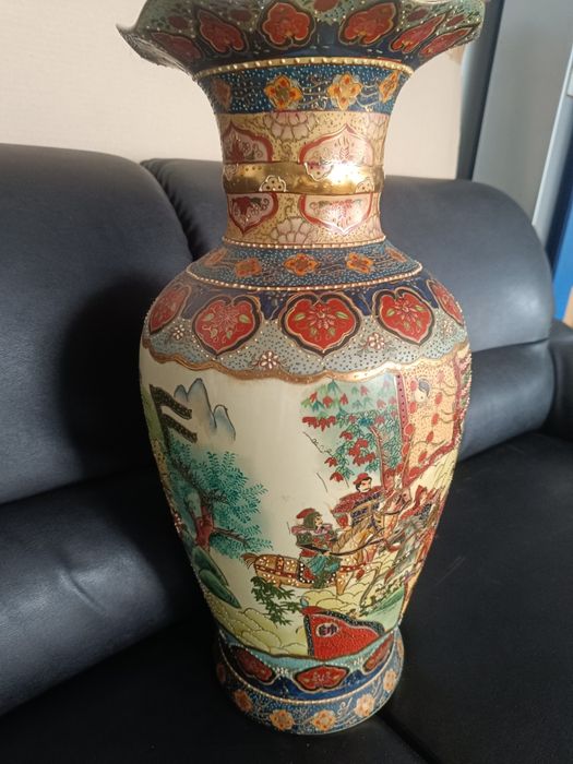 Голяма китайска ваза ,, satsuma "