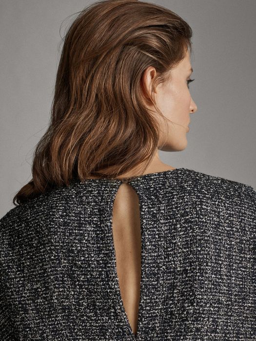 Нова блуза с къс ръкав Massimo dutti Размер МРазмер М и L