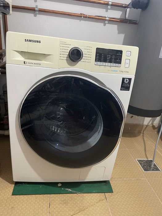Mașină spălat cu uscător Samsung EcoBubble 7/4 kg – Digital Inverter