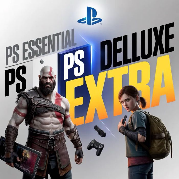 Подписка PS Plus Extra, Deluxe, Еа play для PS4 и PS5 400+ игр