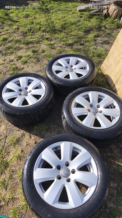 Jante cu anvelope audi a 3 (205 55 r16)