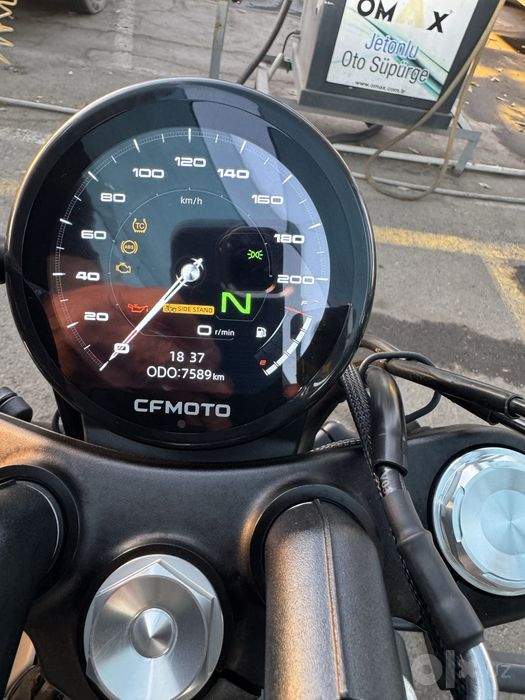 CFMOTO 450CL-C, 2025 год — 7 500 км | ABS, TCS, ремень, допы