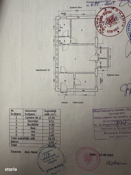 2 camere semidecomandate, Mioritei-Bacnca Natonala; partial mobilat