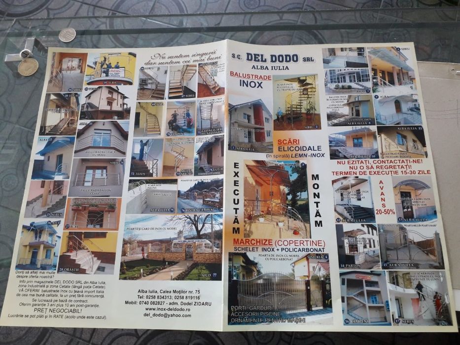 Inox Del Dodo, Hunedoara - Balustrade, Copertine, Porti, Garduri, etc