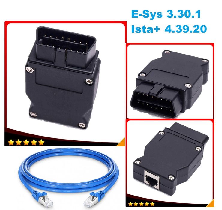 Pachet interfete diagnoza BMW Inpa K+DCAN si Enet, Ista+ 4.39.20 Esys Inpa Ncs Expert