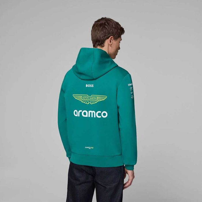 Aston Martin x Hugo Boss x Puma F1 Team - Оригинален мъжки суитшърт М