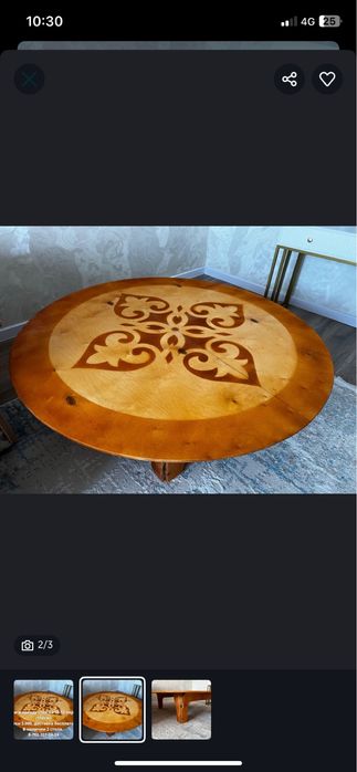 Аренда круглых столов