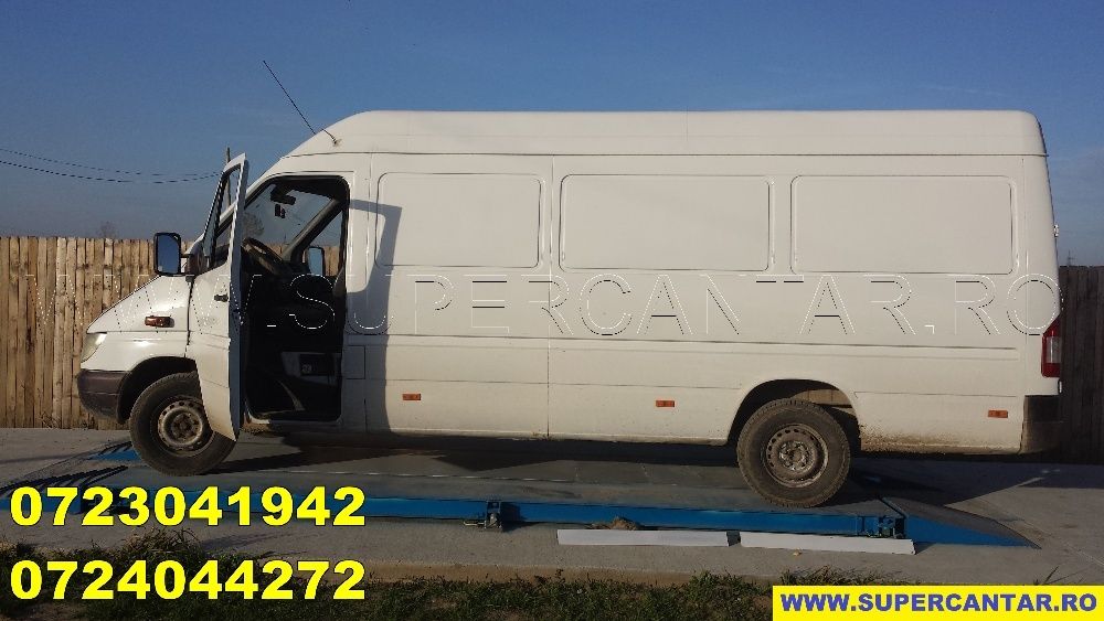 Cantar auto dube 10t 5mx2,5m Omologat lemne carbune fier vechi deseuri