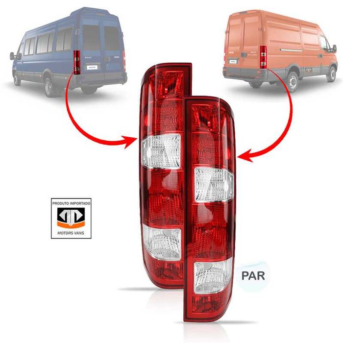 Lampa stop iveco daily dreapta 2007 2014 piese iveco daily noi