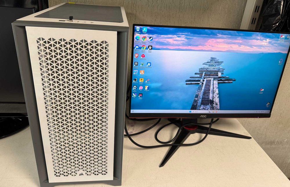 Настолен Компютър ACPI + Монитор AOC 24g2su