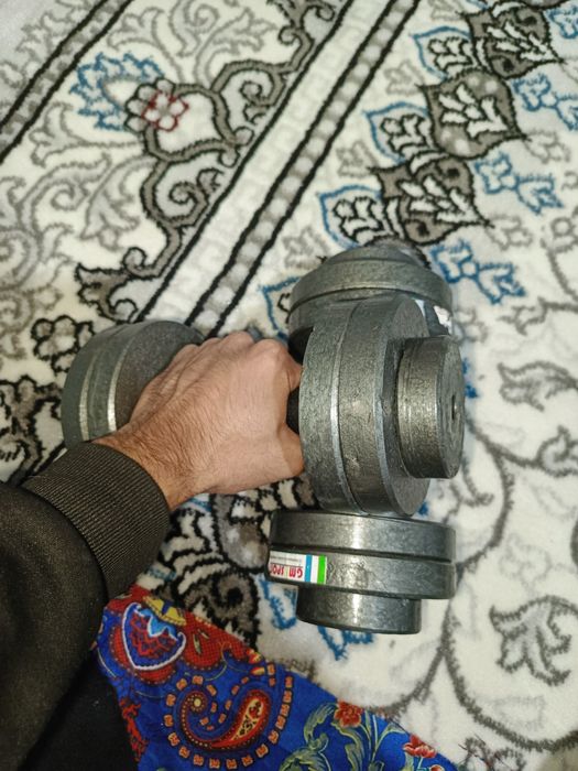 Gantel sotiladi gym fitnes sport shtanga