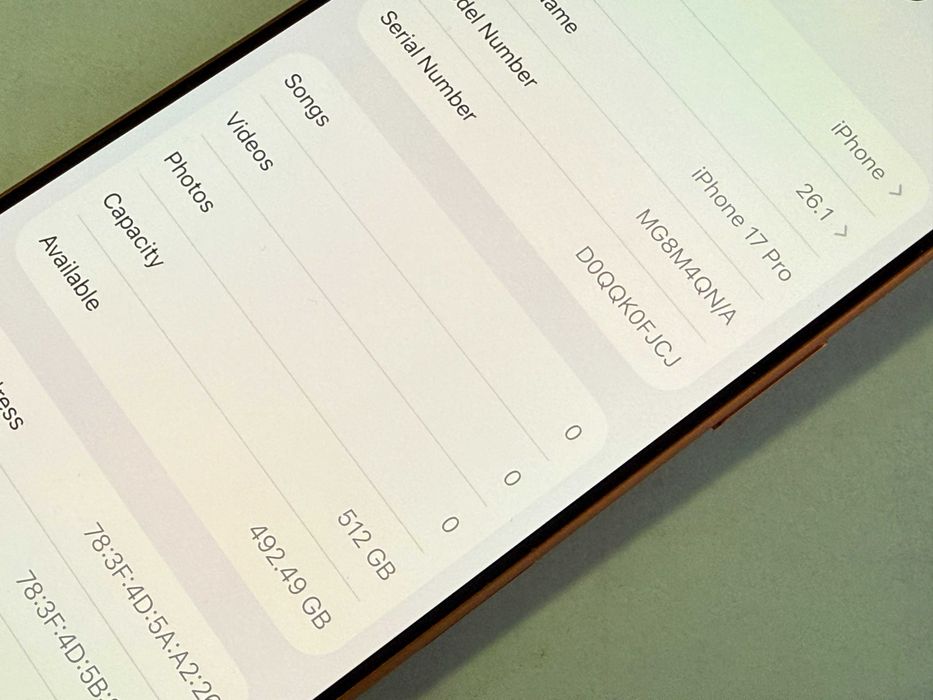 iPhone 17 Pro 512gb 100% батерия.Гаранция