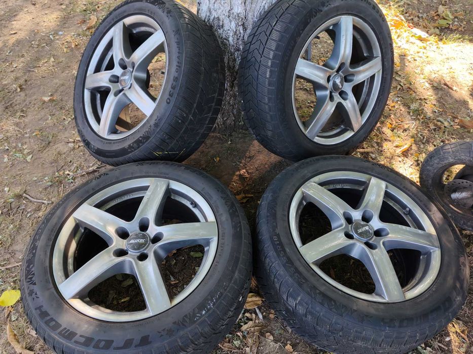 r18 vw 5x112  tiguan 235 55 r18 iarna