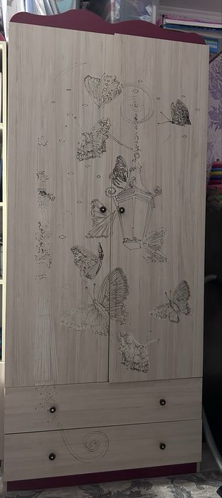 Шкаф детский для девочки