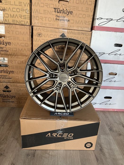 Jante R19 5x112 Arceo Sevilla Noi Audi A3 A4 A5 A6 A7 A8 Q3 Q5 Q7 Mercedes C E S CLA CLS GLC GLE BMW G20 G30 F40 X1 X3 VW Golf Passat Tiguan