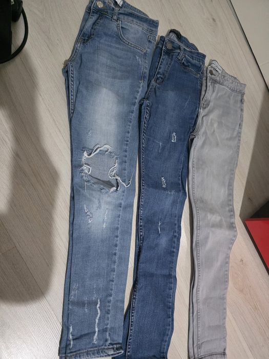 ЛОТ Дънки Хс носени