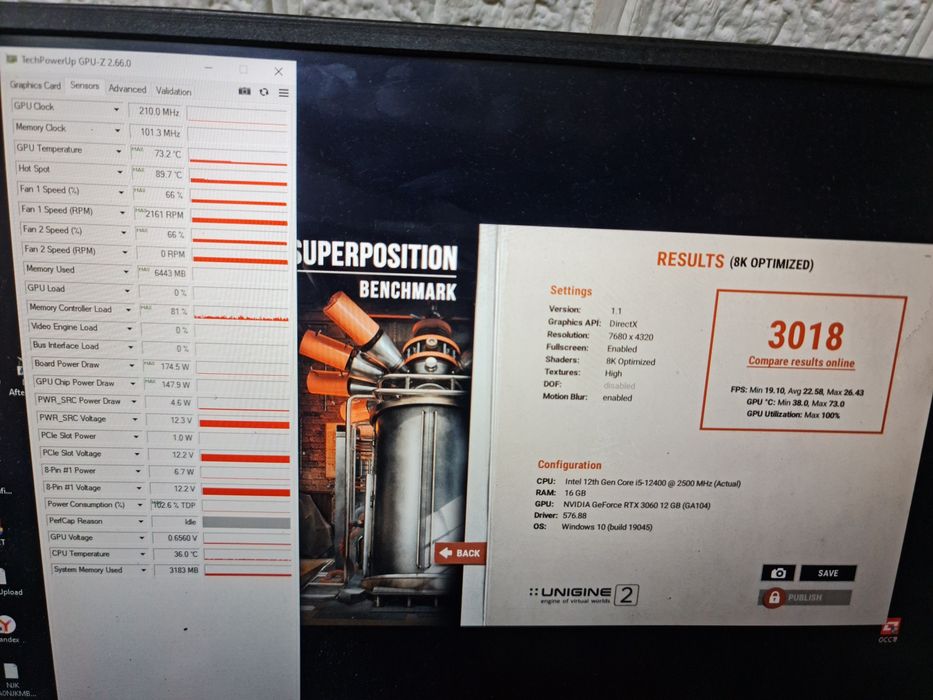 Продам RTX 3060 12GB
