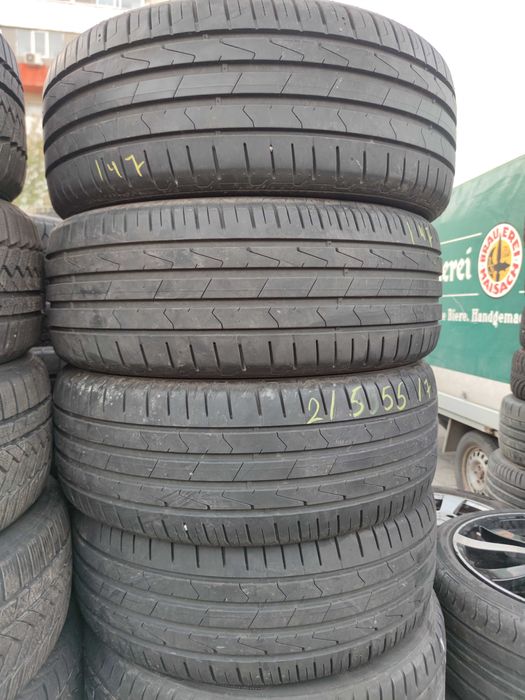 4бр Летни Гуми 215 55 17 - Hankook - DOT 2023