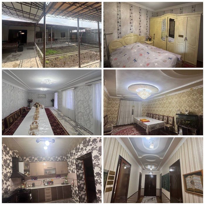 5 соток. 10 комнат (2 дома). Туркво, Янгихает р-н
