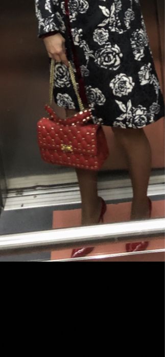 Сумочка  красная