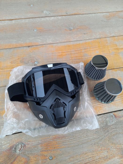 Маска для мопеда