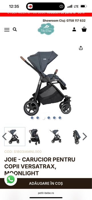 Carucior Joie Versatrax