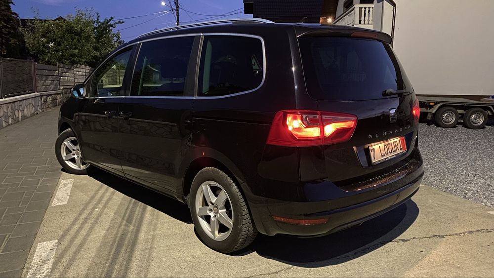 SEAT-Sharan-Alhambra~2.0-Tdi -140-Cp-7-Locuri ~Camera retur-Top