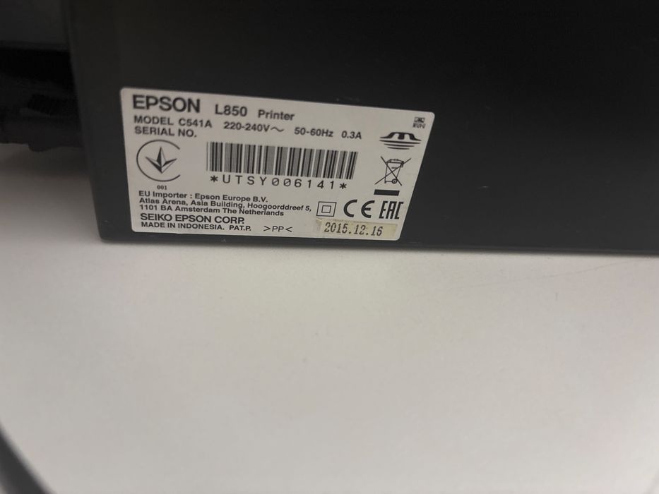 Струйный принтер 3/1 EPSON L850