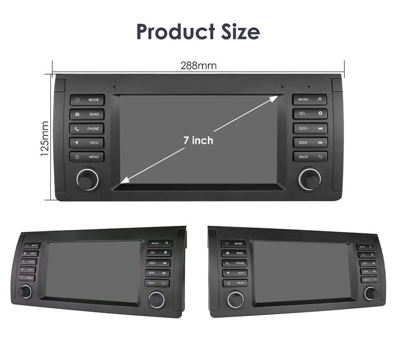 Мултимедия BMW E39 E53 X5 Android GPS Навигация