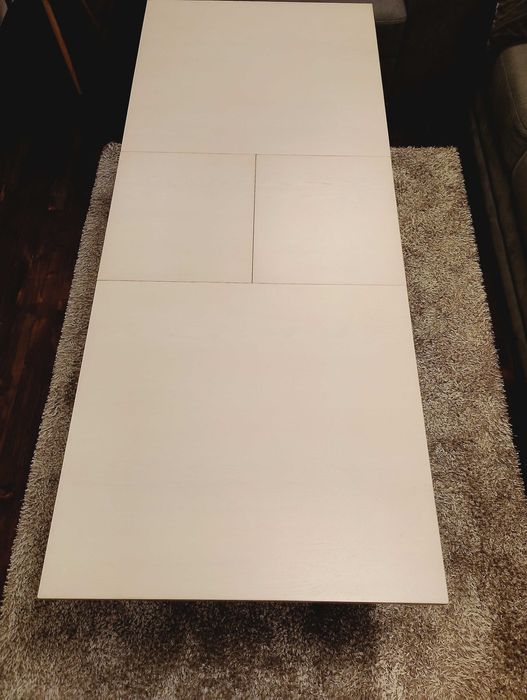 Разтегателна холна маса - дърво, масив, цвят бреза