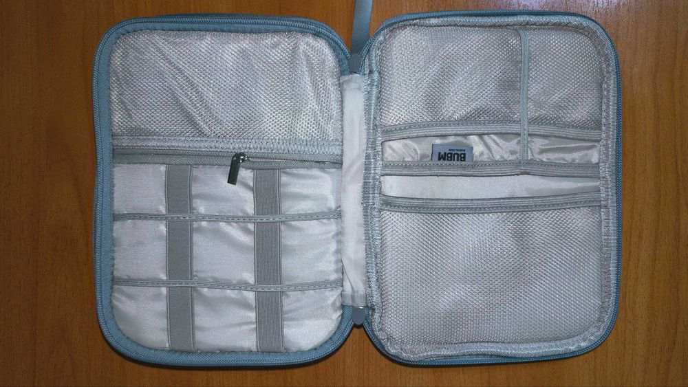 BUBM cтильный органайзер из мягкой искусственной кожи для аксессуаров.