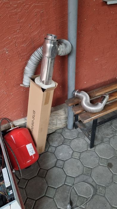 Печ газовая продам бу рабочий