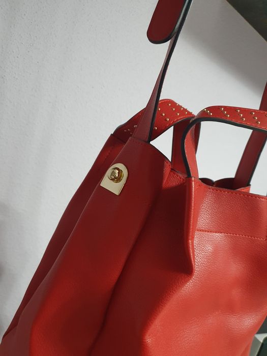 Нова чанта ZARA- червена