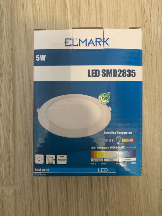 Лед панел 5w 400lm