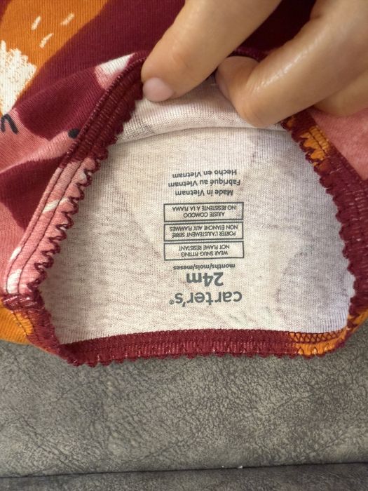 Пижама на девочку от 1 до 1,5 лет