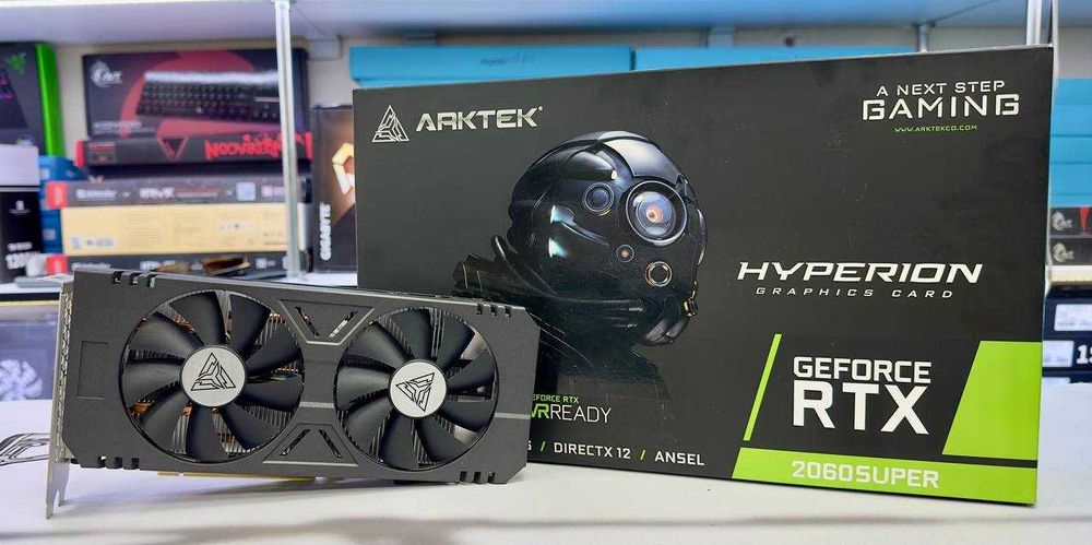 Продается б/у видеокарта  ARKTEK RTX2060 Super 8GB