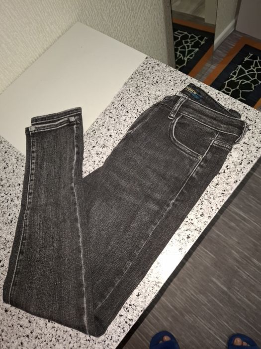 Продам джинсовые брюки юбка