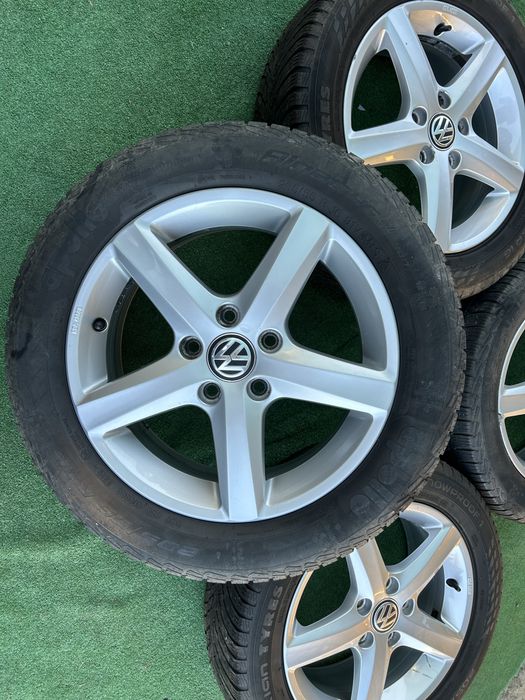 5x112 16 една джанта за vw golf 5 6 pasat touran kadi skoda seat