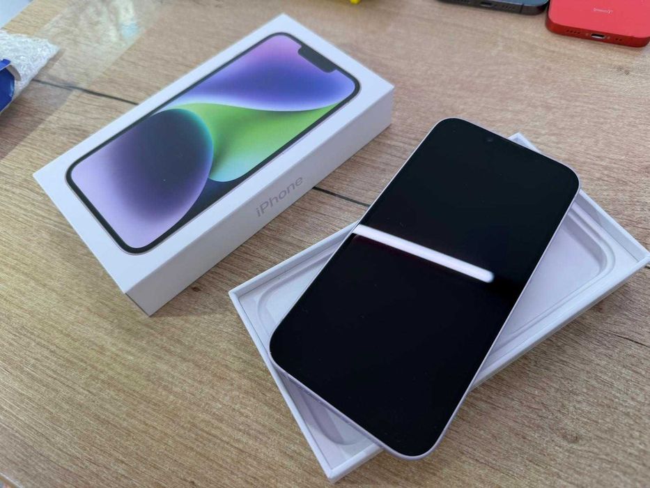 iPhone 14 128GB Purple – Baterie 97% – Stare Foarte Bună – Garanție 24 Luni