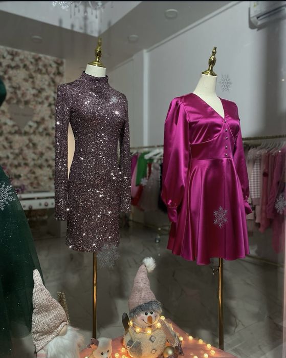 Рокля / Паети / Еластант