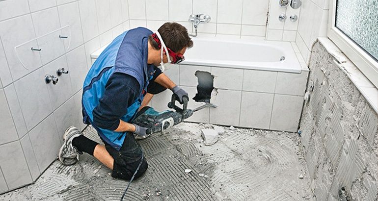 Къртене на бани бързо и качествено