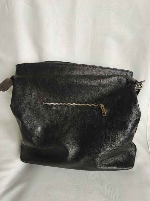 Голяма чанта естествена кожа