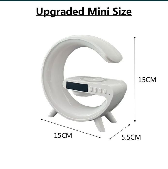 Led rgb cu incarcare wifi si difuzor BT