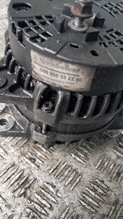 alternator cu defect Mercedes B-Class w246 1.8 CDI ,cod A0009063322
