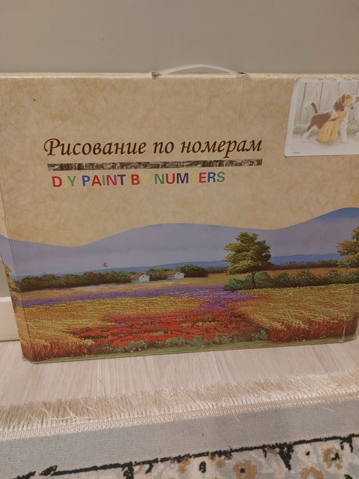 Картина по номерам  новая